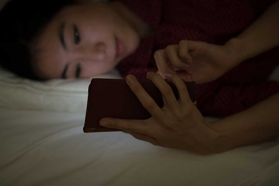 夜更かしは心身の毒